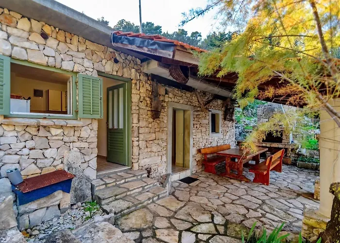 House Hidden Bay-one Bedroom With Terrace Ans Sea View * Blato (Korcula)