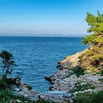 Semesterbostad House Hidden Bay-one Bedroom With Terrace Ans Sea View Blato (Korcula)