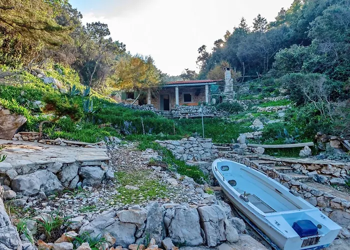 Nyaraló House Hidden Bay-one Bedroom With Terrace Ans Sea View