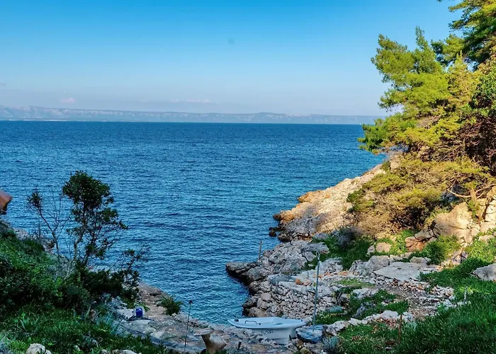 Nyaraló House Hidden Bay-one Bedroom With Terrace Ans Sea View Blato